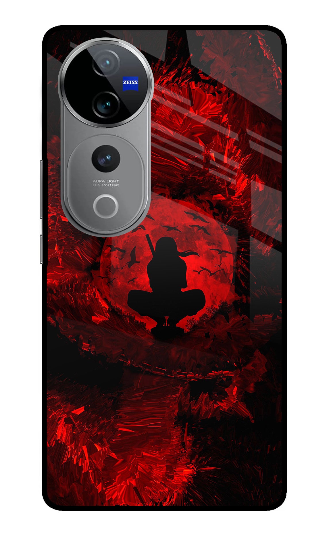 Itachi Uchiha Vivo V40 Pro 5G Glass Case