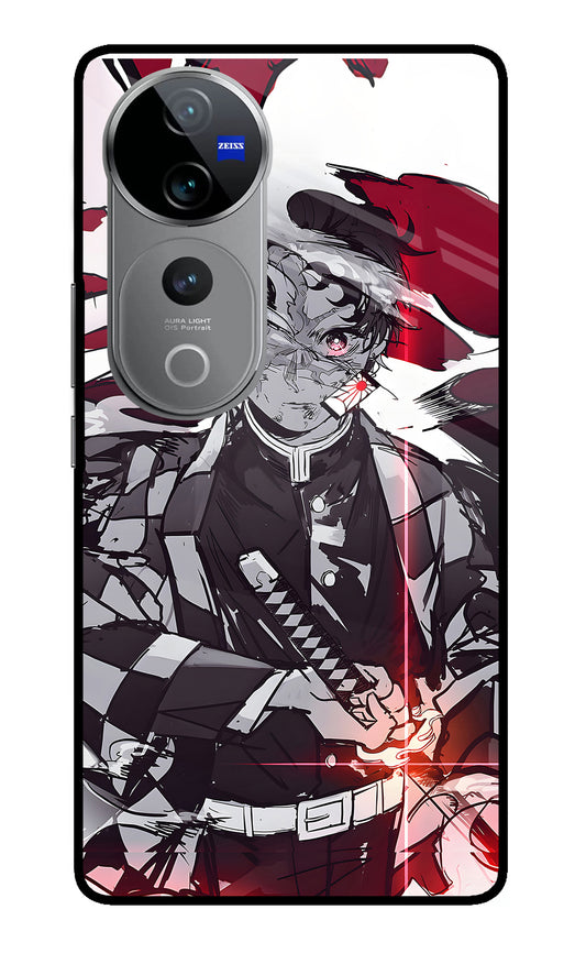 Demon Slayer Vivo V40 Pro 5G Glass Case