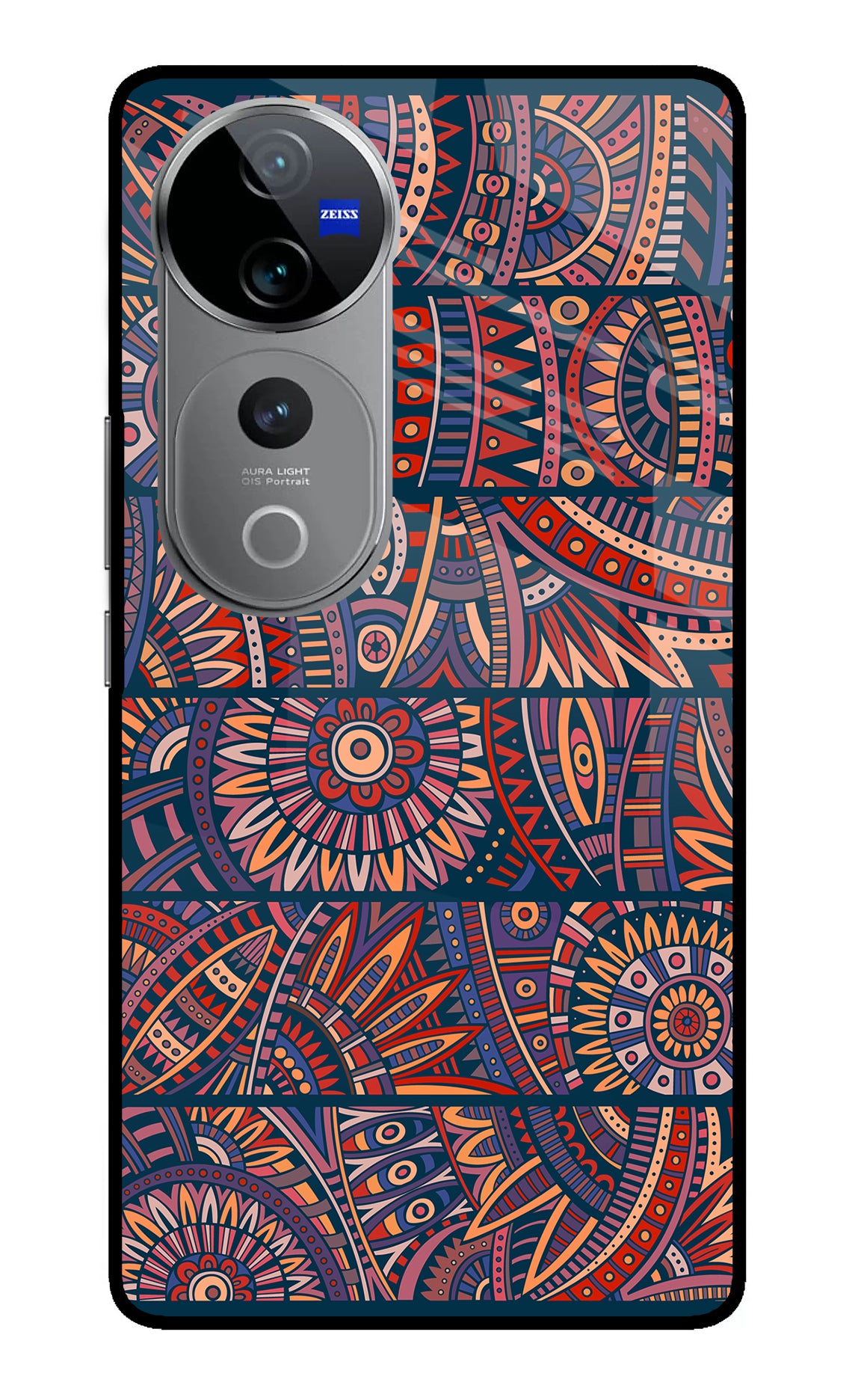 African Culture Design Vivo V40 Pro 5G Glass Case