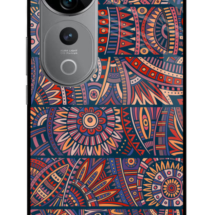 African Culture Design Vivo V40 Pro 5G Glass Case