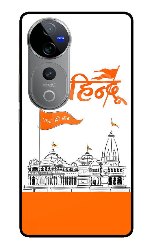 Jai Shree Ram Hindu Vivo V40 Pro 5G Glass Case