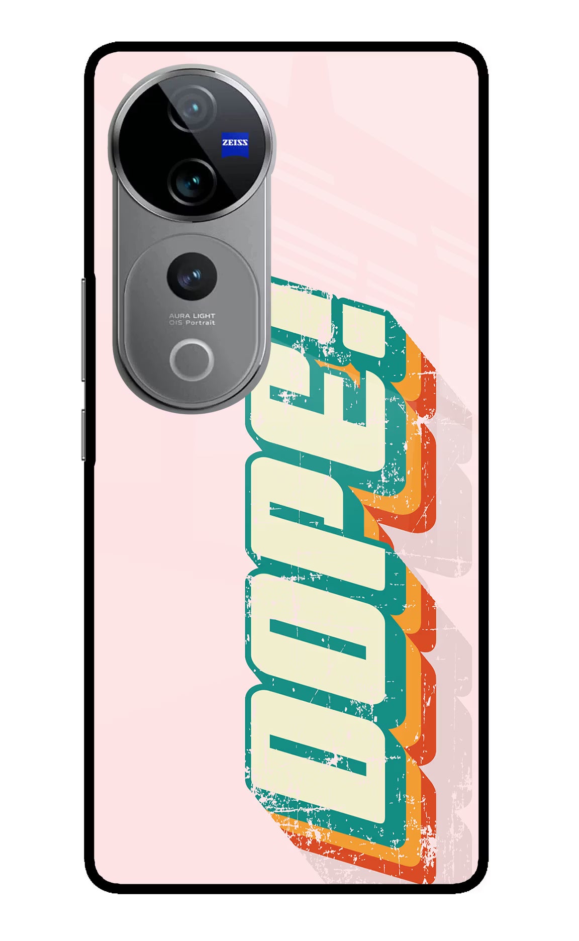 Dope Vivo V40 Pro 5G Glass Case Back Cover by Casekaro