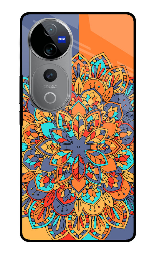 Color Mandala Vivo V40 Pro 5G Glass Case