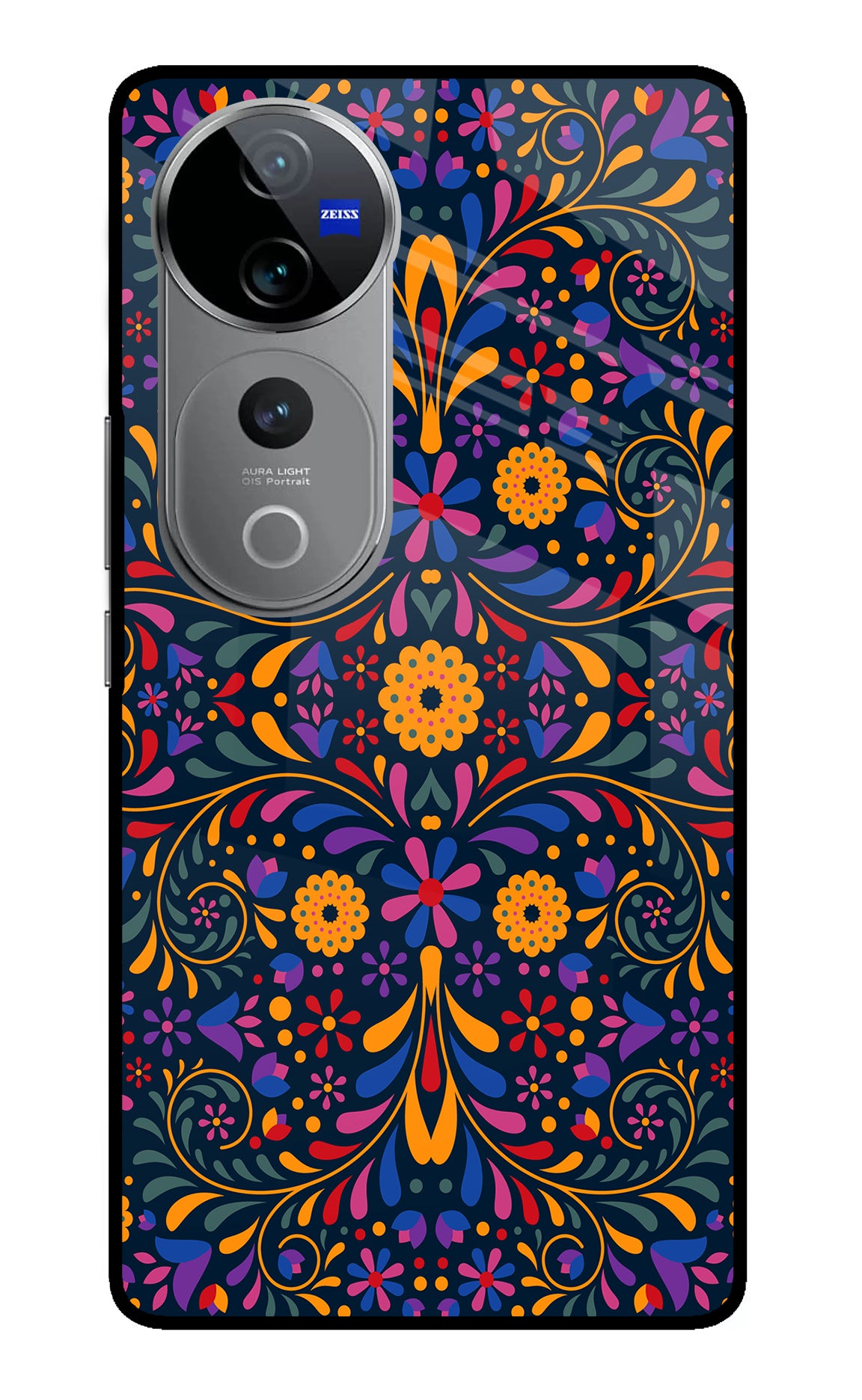 Mexican Art Vivo V40 Pro 5G Glass Case