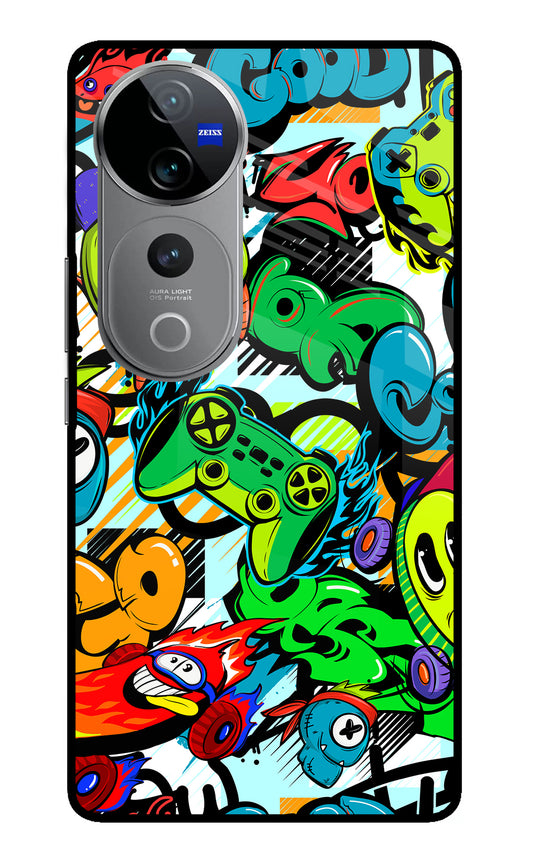 Game Doodle Vivo V40 Pro 5G Glass Case