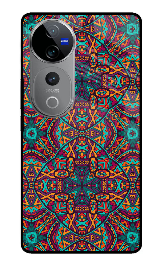 Colour Mandala Vivo V40 Pro 5G Glass Case