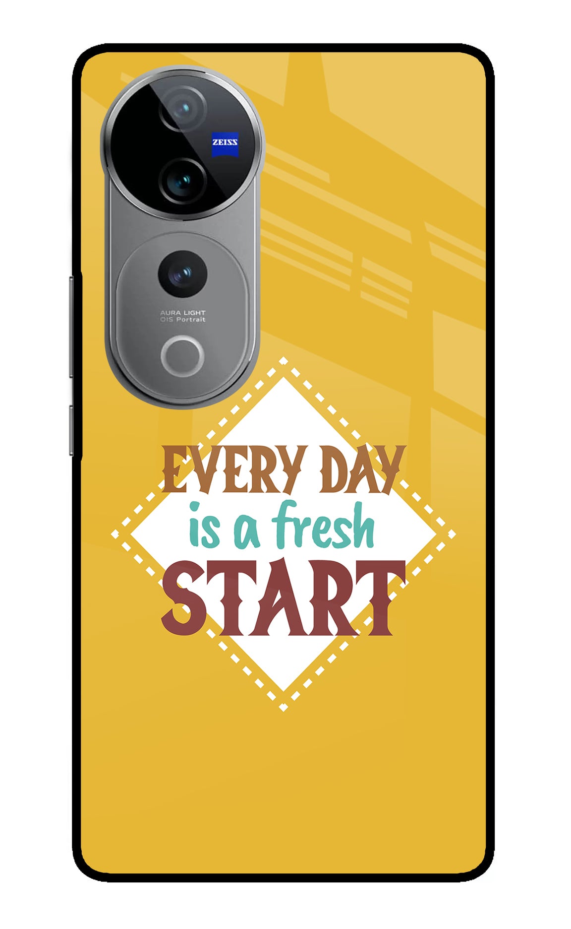 Every day is a Fresh Start Vivo V40 Pro 5G Glass Case