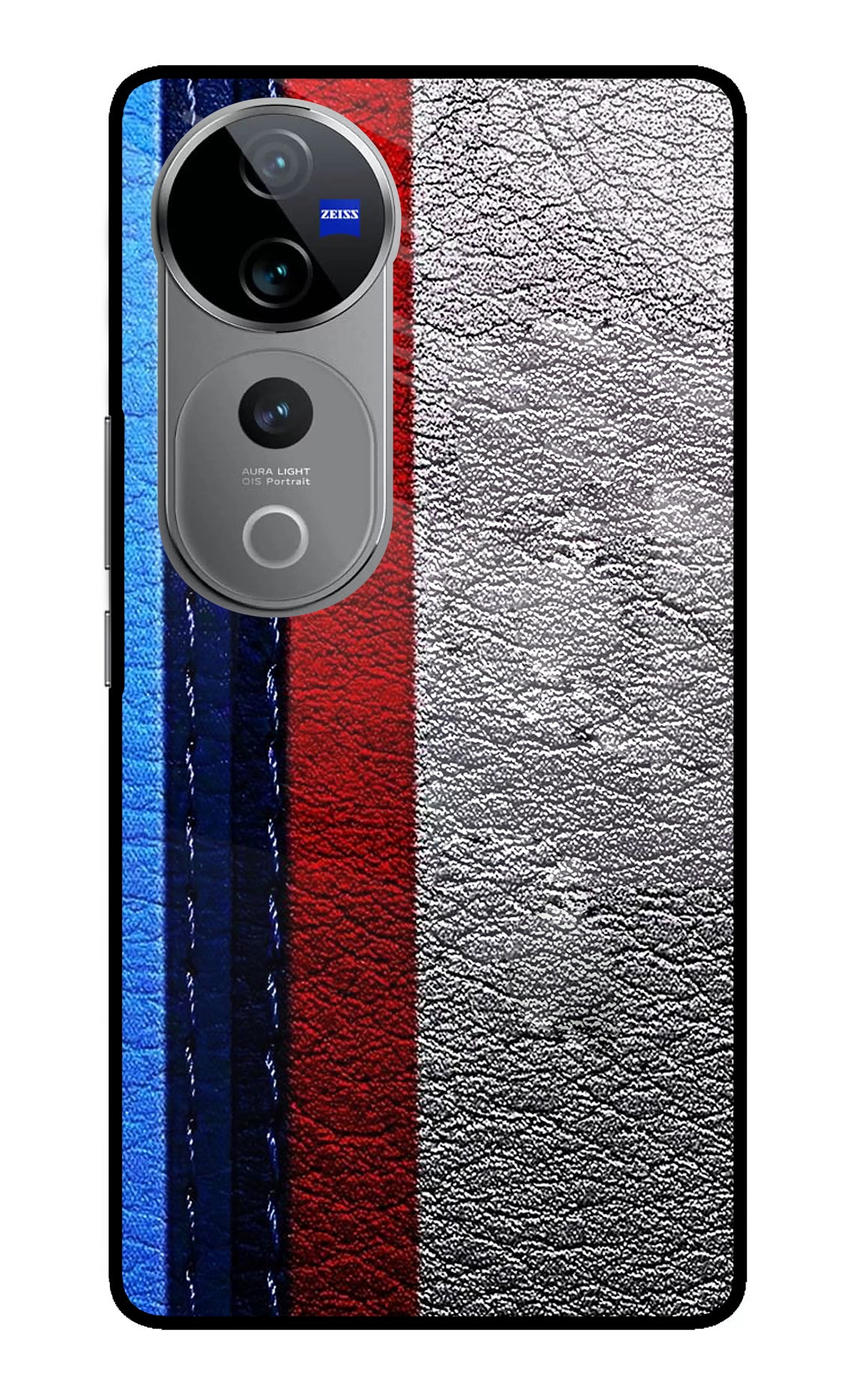 BMW Stripes Vivo V40 Pro 5G Glass Case