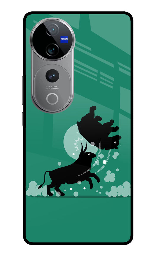 Bull Conqueror Vivo V40 Pro 5G Glass Case
