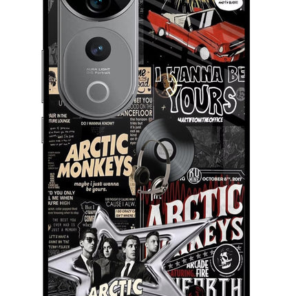 Arctic Monkeys Vivo V40 Pro 5G Glass Case