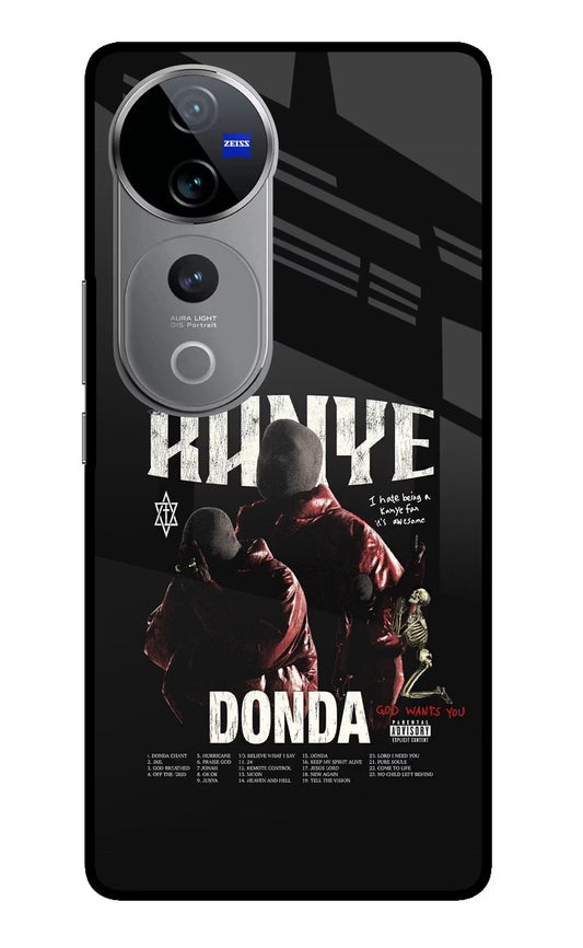 Donda Kanye West Vivo V40 Pro 5G Glass Case