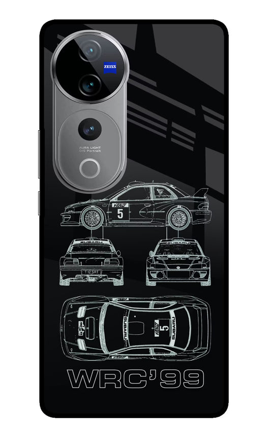 WRC'99 Vivo V40 Pro 5G Glass Case
