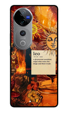 Leo Zodiac Vivo V40 Pro 5G Glass Case