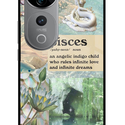 Pisces Zodiac Vivo V40 Pro 5G Glass Case