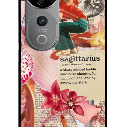 Sagittarius Zodiac Vivo V40 Pro 5G Glass Case