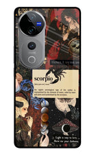 Scorpio Zodiac Vivo V40 Pro 5G Glass Case