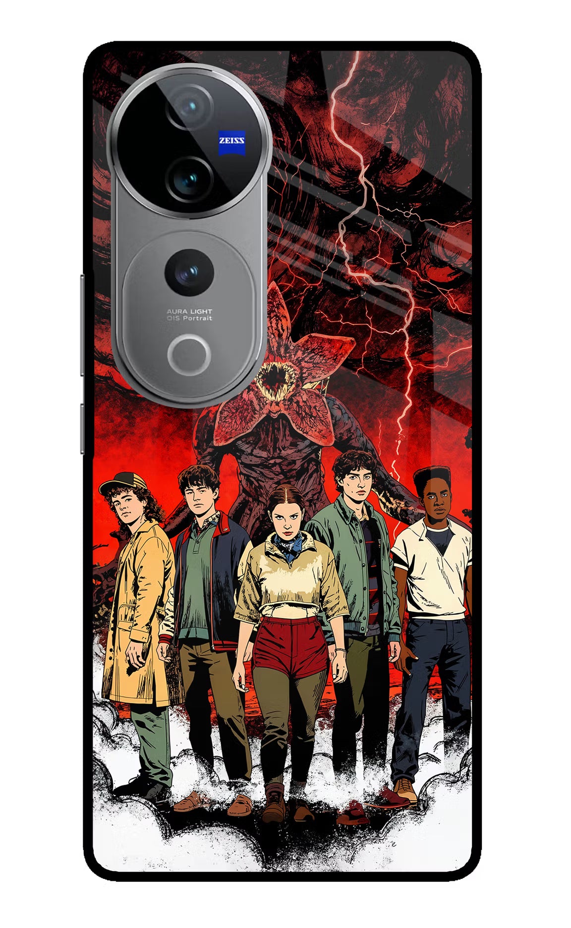 Ordinary Things Characters Vivo V40 Pro 5G Glass Case