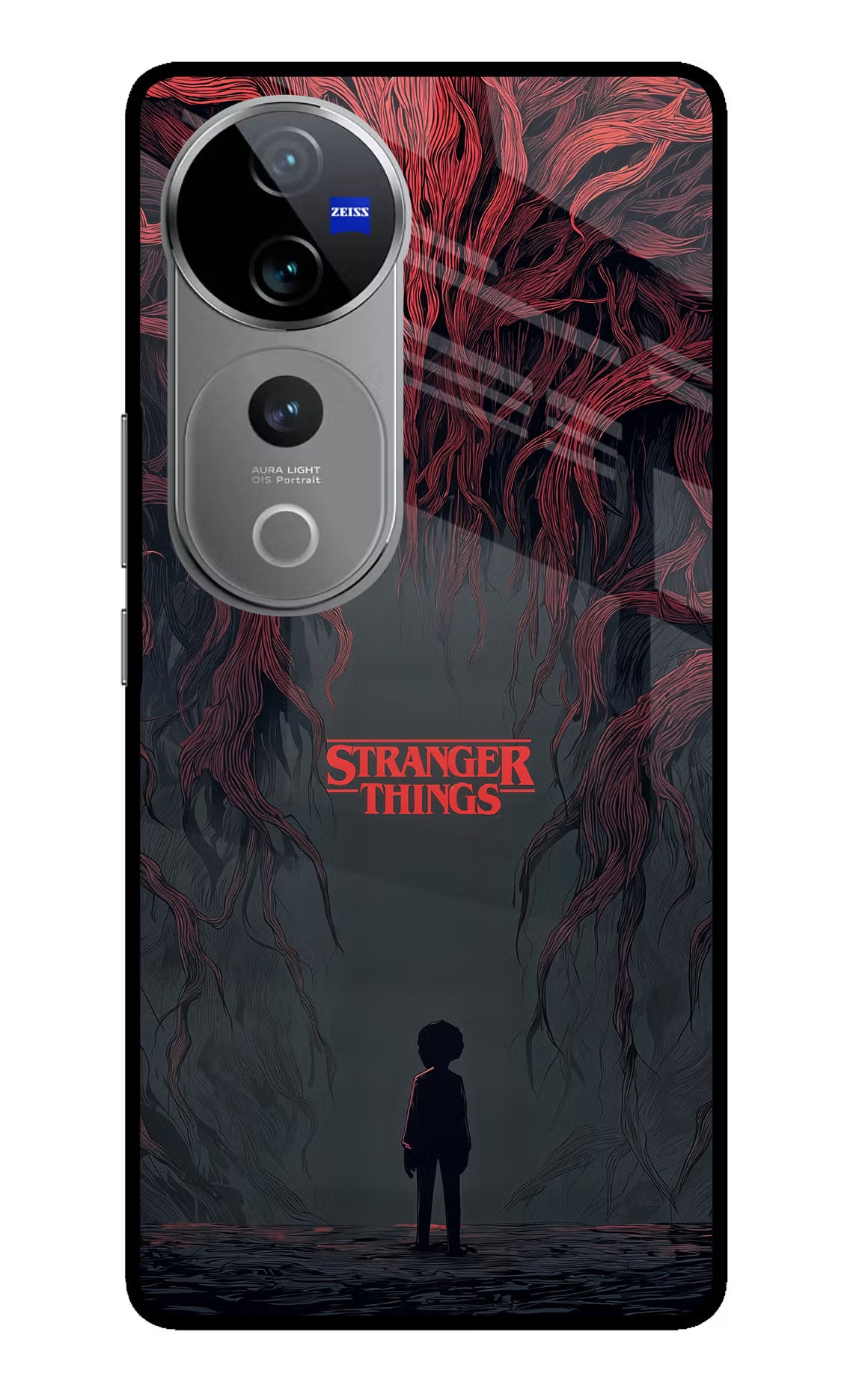 Ordinary Things Dark Side Vivo V40 Pro 5G Glass Case Back Cover by Casekaro