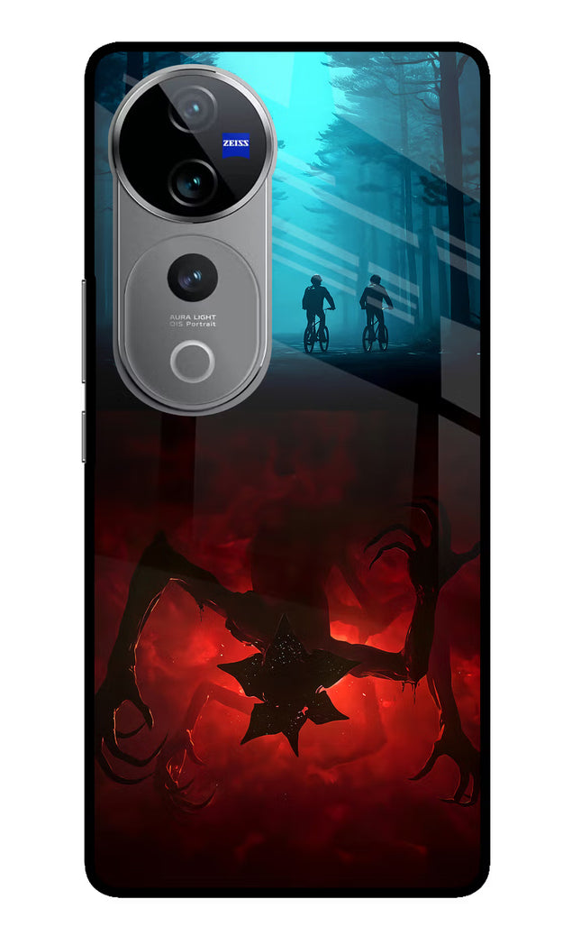 Ordinary Things Downside Up Vivo V40 Pro 5G Glass Case