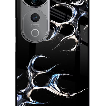 Chrome Tribal Vivo V40 Pro 5G Glass Case