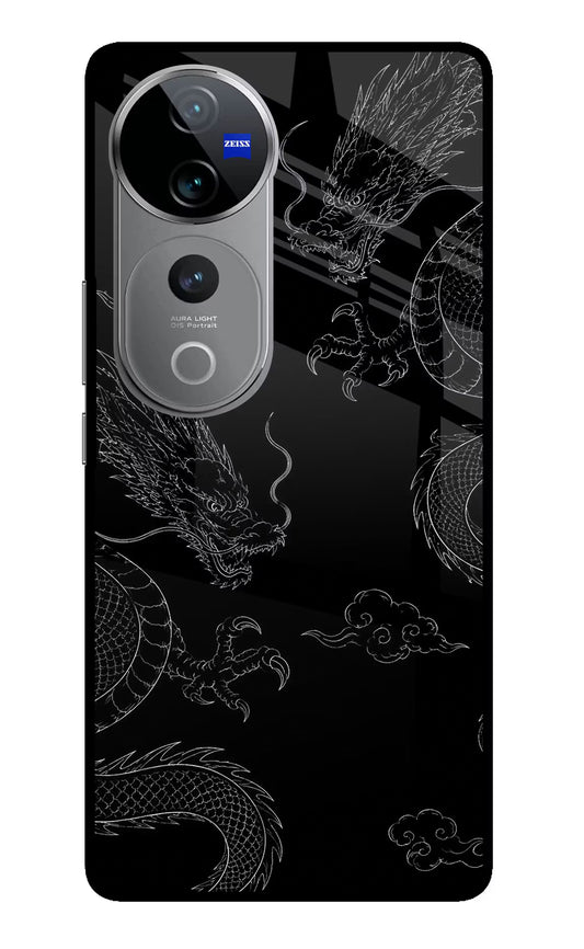 Twin Dragons Vivo V40 Pro 5G Glass Case