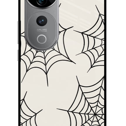 Spider Web Vivo V40 Pro 5G Glass Case