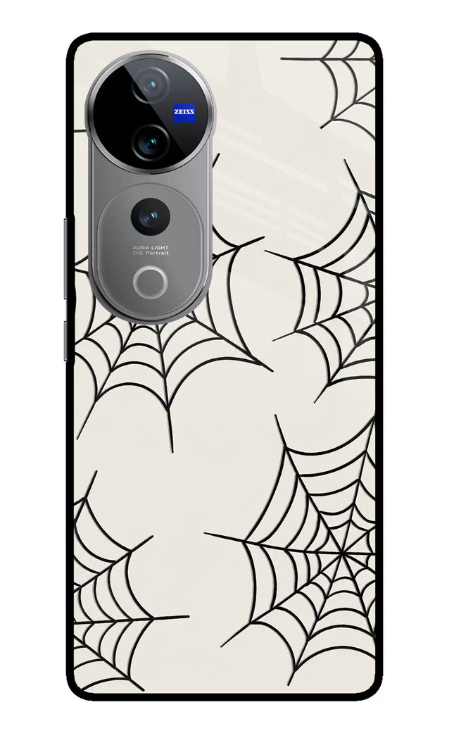 Spider Web Vivo V40 Pro 5G Glass Case