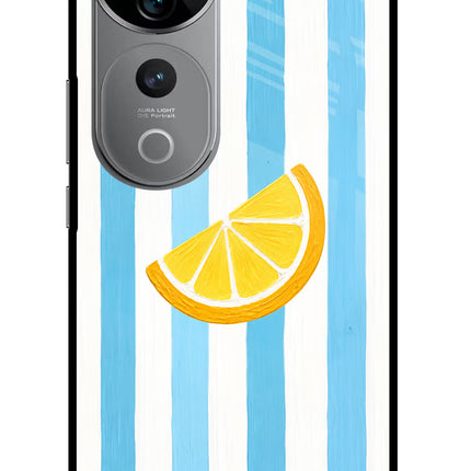 Summer Lemon Vivo V40 Pro 5G Glass Case