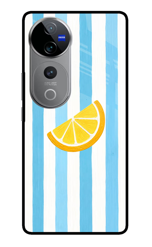 Summer Lemon Vivo V40 Pro 5G Glass Case