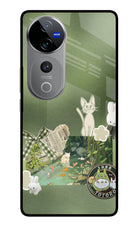 Aesthetic anime Vivo V40 Pro 5G Glass Case