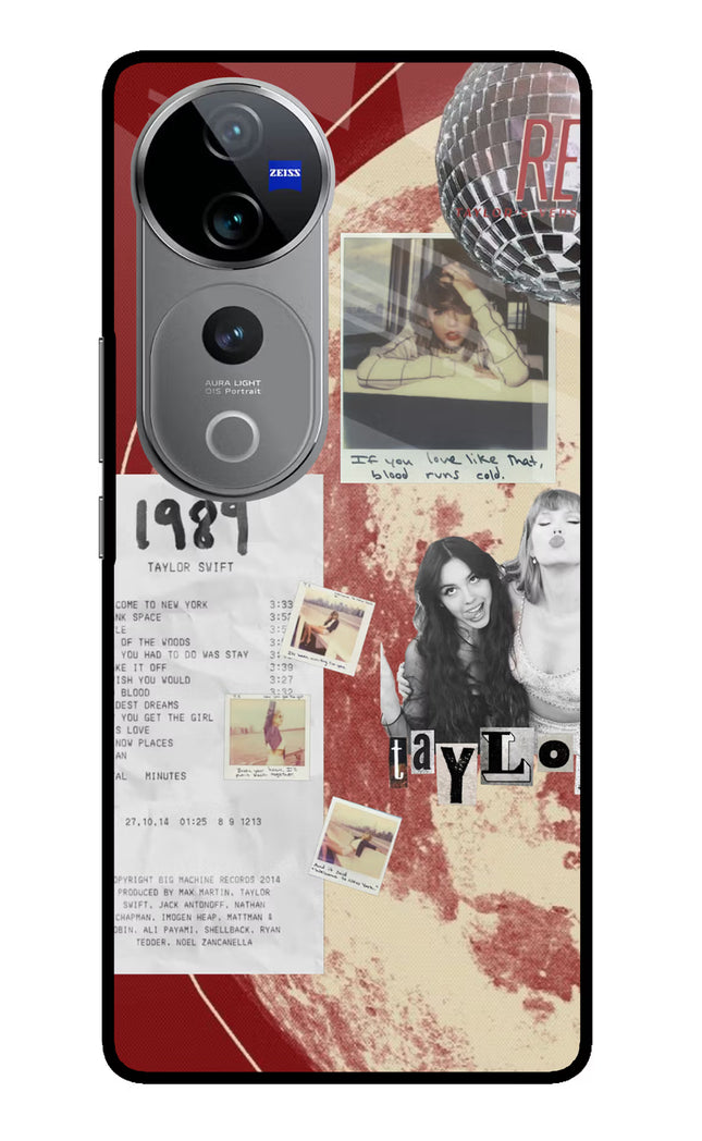 Taylor Swift Vivo V40 Pro 5G Glass Case