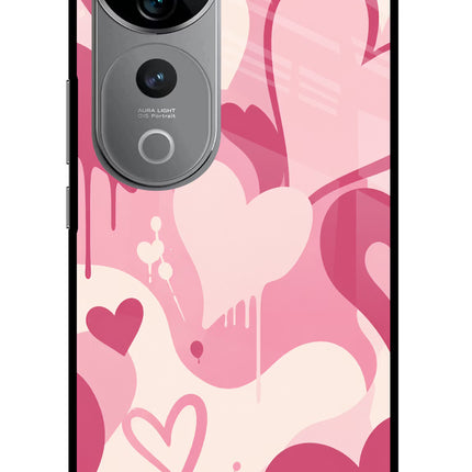 Hearty case Vivo V40 Pro 5G Glass Case