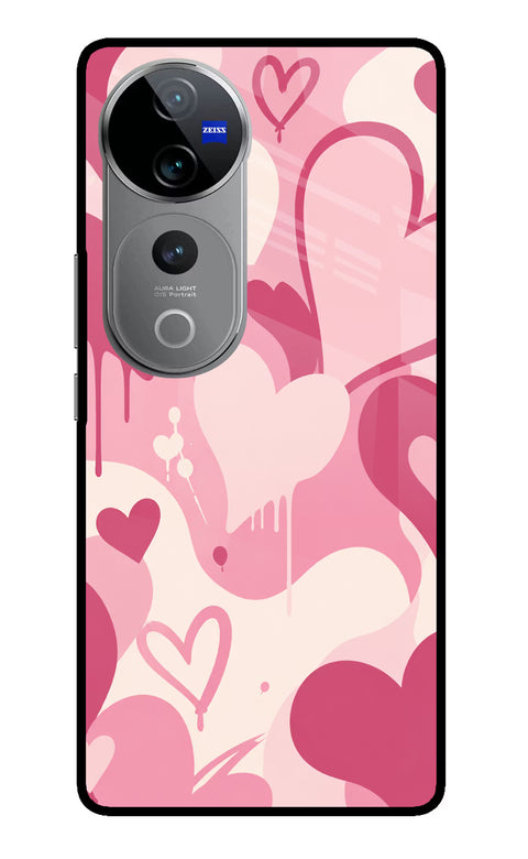 Hearty case Vivo V40 Pro 5G Glass Case