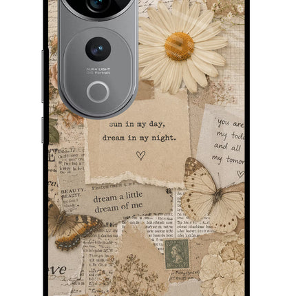 Vintage case Vivo V40 Pro 5G Glass Case