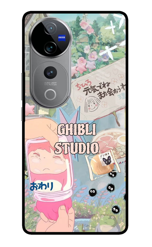 Studio Ghibli Vivo V40 Pro 5G Glass Case