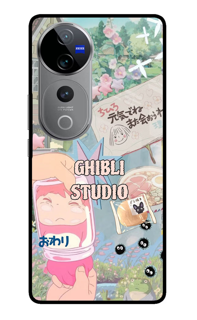 Studio Ghibli Vivo V40 Pro 5G Glass Case