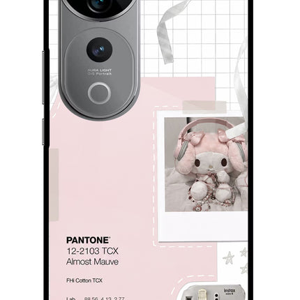 Pantone Asthetic Vivo V40 Pro 5G Glass Case