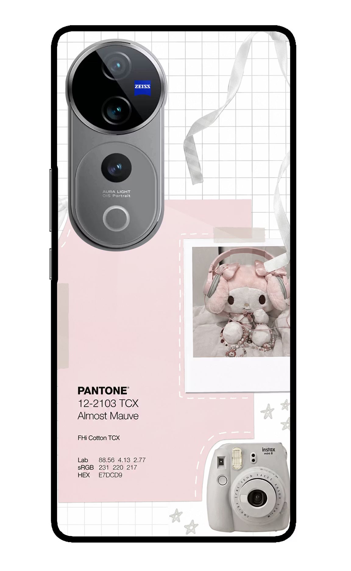 Pantone Asthetic Vivo V40 Pro 5G Glass Case