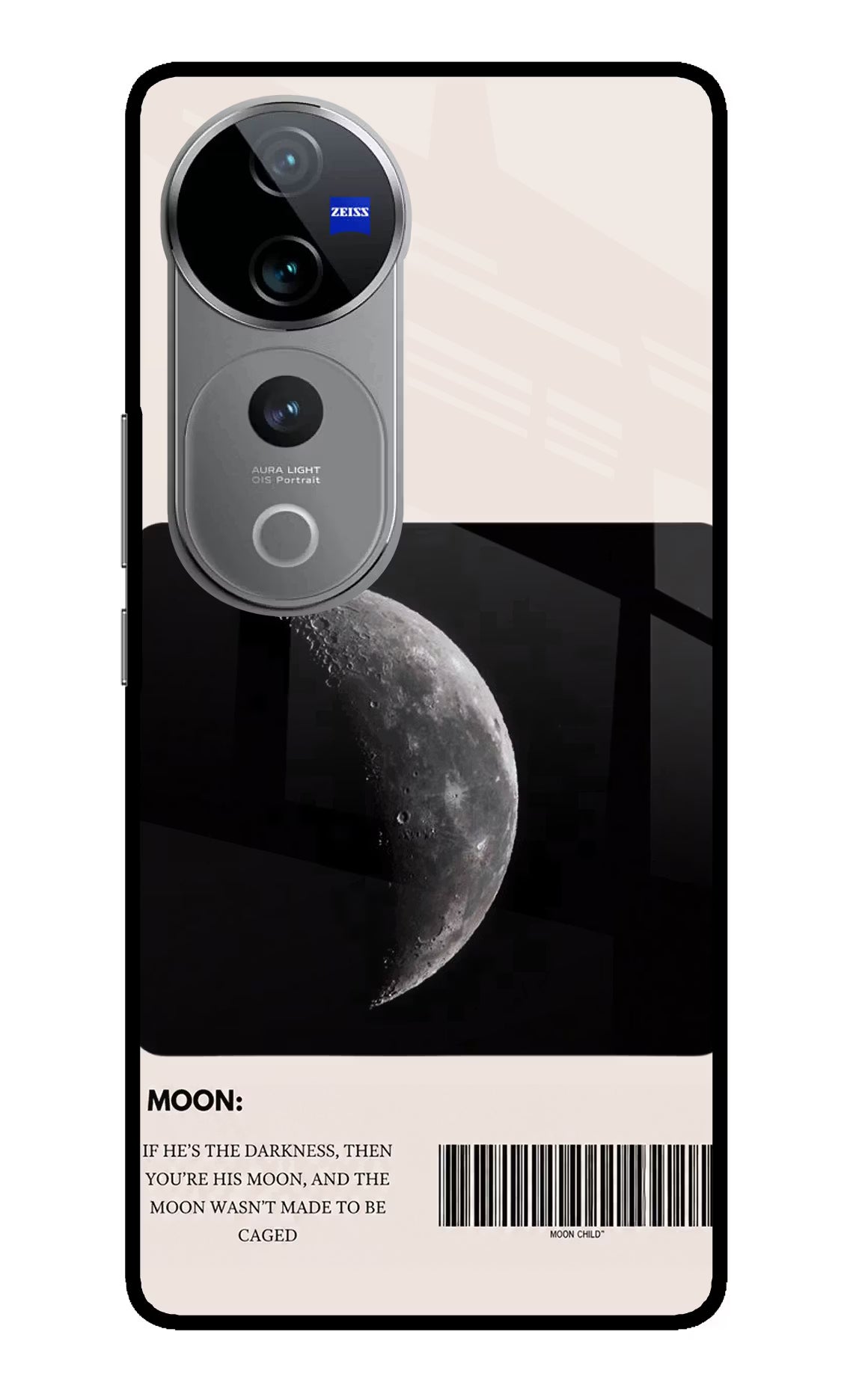 Moon Phase Vivo V40 Pro 5G Glass Case