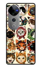 Cool Cat Vivo V40 Pro 5G Glass Case