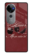 Velvet Cherry Vivo V40 Pro 5G Glass Case