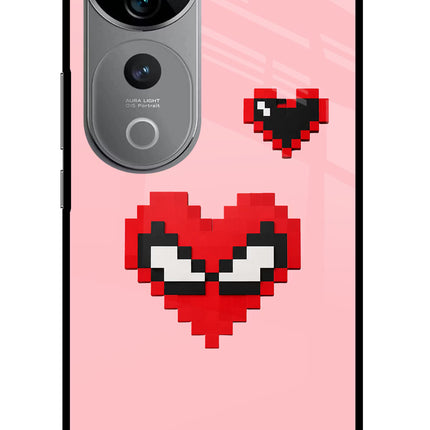 Gwen Heart Vivo V40 Pro 5G Glass Case