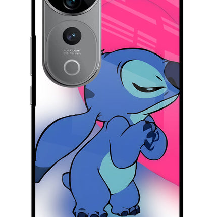 Stitch Hug Vivo V40 Pro 5G Glass Case