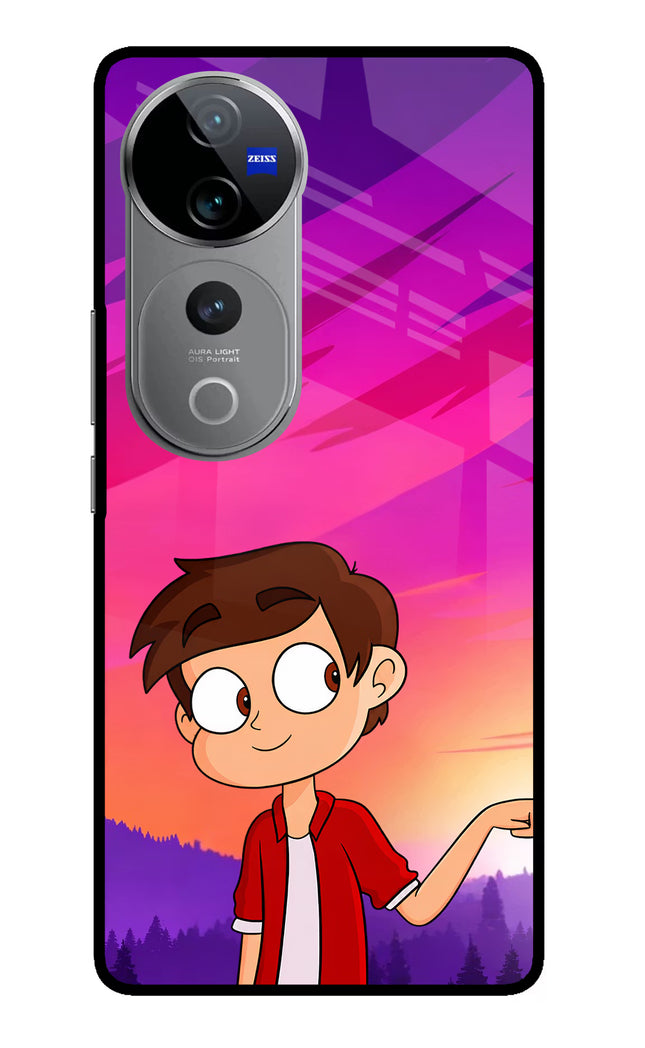Marco Sunset Vivo V40 Pro 5G Glass Case