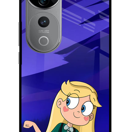 Star Glow Vivo V40 Pro 5G Glass Case