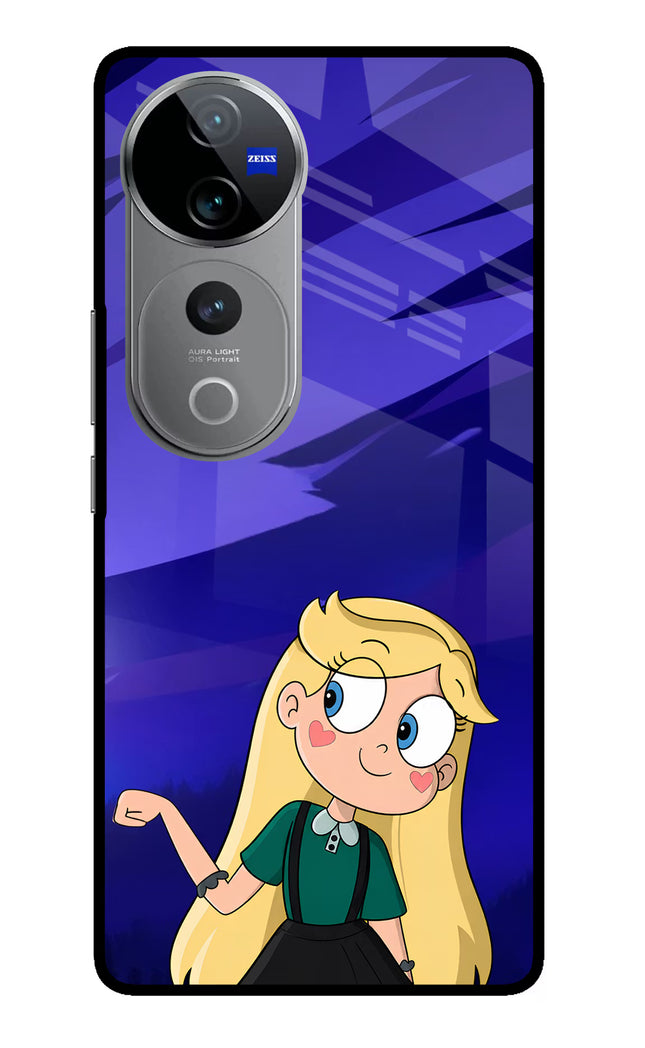 Star Glow Vivo V40 Pro 5G Glass Case