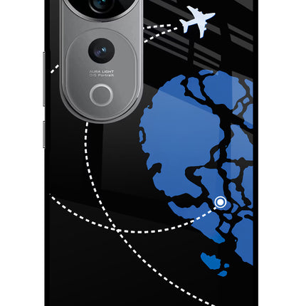 Love Orbit Vivo V40 Pro 5G Glass Case