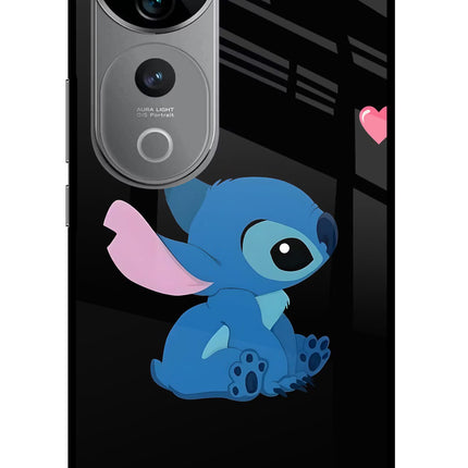 Stitch Crush Vivo V40 Pro 5G Glass Case