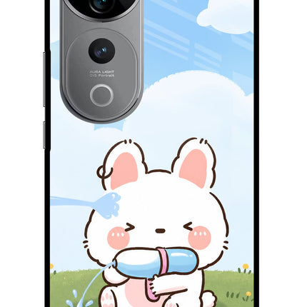 Bunny Treat Vivo V40 Pro 5G Glass Case