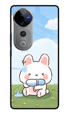Bunny Treat Vivo V40 Pro 5G Glass Case
